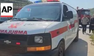 Israeli strike kills three Lebanese paramedics while fighting fire 