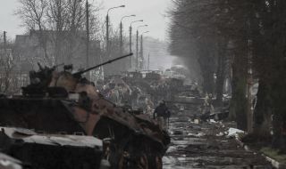 „Най-тежката загуба за Русия от Втората световна война“: ето го гробището за руски танкове край Киев