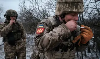 Украински войници край Бахмут: Нека не се заблуждаваме...