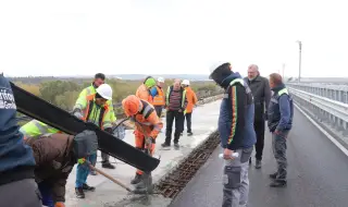 АПИ: От утре се възобновява основният ремонт на "Дунав мост" при Русе