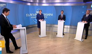 Предизборни дебати: ГЕРБ, БСП и  ДПС отхвърлиха идеята за коалиция