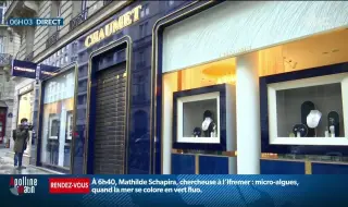 Armed men robbed a jewelry store on the Champs-Élysées in Paris 