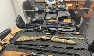 ГДБОП и митнически служители задържаха контрабандни пушки, пистолети и патрони на „Капитан Андреево“