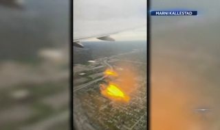 Птица подпали двигателя на самолет малко след излитане от летище в Охайо ВИДЕО