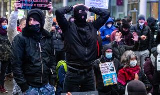 Сблъсъци на протест в Мюнхен срещу мерките