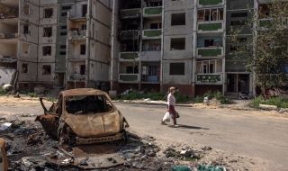 Руска ракетна атака нанесе щети в град Запорожие