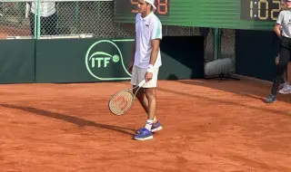 Александър Василев спечели срещу тенисист от топ 250 в Хърватия