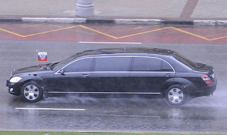 Бронираният автомобил на Путин