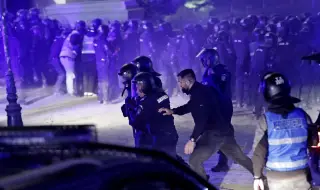 Chaos and unrest in the center of Bucharest 