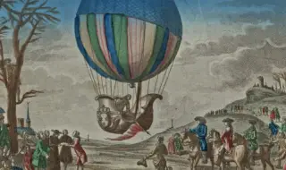 4 юни 1783 г.: Балонът с горещ въздух на братята Монголфие дава начало на авиацията