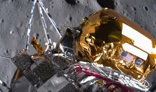 Лунният американски апарат "Одисей" спря да функционира (СНИМКИ)