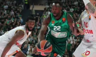 Панатинайкос триумфира над Монако и се класира за плейофите в Евролигата
