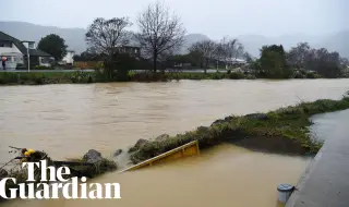 Проливни дъждове оставиха без ток хиляди домакинства в Нова Зеландия