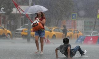 Истанбул е под вода