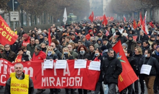 Стачка парализира Италия