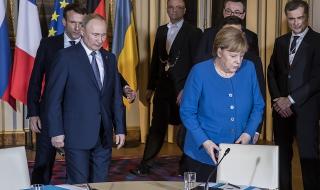 Путин и Меркел на четири очи