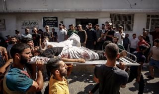 Израел уби стотици палестинци в Газа