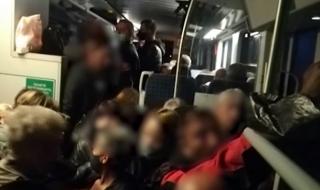 Пандемия в БДЖ: Претъпкани вагони и хора без маски (ВИДЕО)