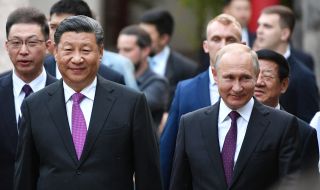 Си Дзинпин и Путин - с общи усилия срещу САЩ
