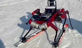 Кучеподобен скиор-робот преминава първите тестове в Китай