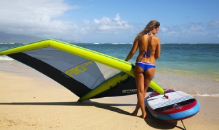 Надуваем уиндсърф