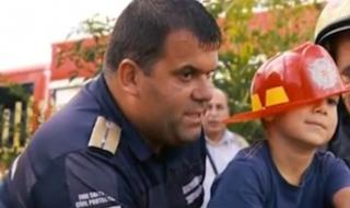 В Нови Искър издигнаха паметник на починал пожарникар