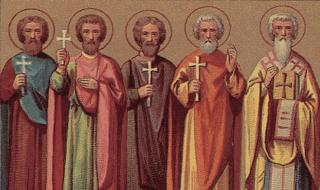 Свети мъченици Трофим и Теофил