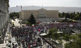 Мащабна стачка в Гърция
