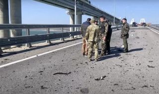 Руските спецслужби може да са замесени в разрушаването на Кримския мост