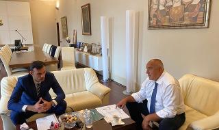Борисов проведе среща с кмета на Бяла за брегоукрепително съоръжение