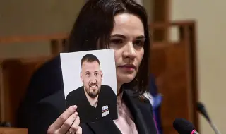 Беларуският опозиционер Сергей Тихановски беше освободен от затвора