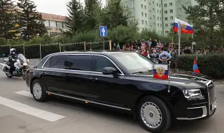 Putin's Russian limousine, which is not very Russian 