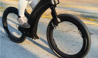 Електрически велосипед с колела без спици (ВИДЕО)