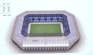 Левски обяви проект за нов стадион за 120 млн. евро