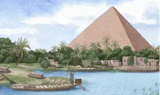 Откриха пресъхнал ръкав на Нил, по който доставяли материали за строежа на пирамидите