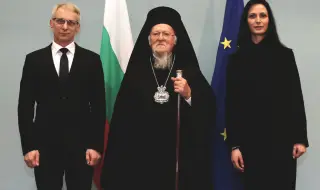 Денков и Габриел се  срещнаха с Вселенския патриарх Вартоломей