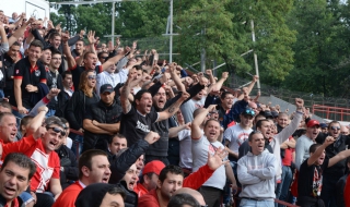 ЦСКА вкара осем гола на Беласица