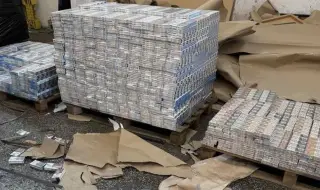 Заловиха над 6 милиона къса контрабандни цигари на „Капитан Андреево“