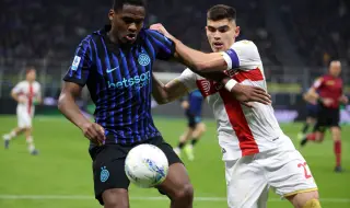 Интер затвърди лидерството си в Серия А с категоричен успех над Дженоа