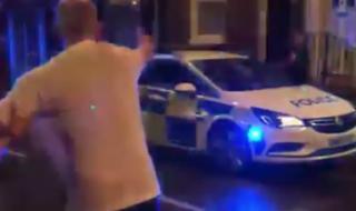 Бързи и яростни! Вижте тази британска патрулка (ВИДЕО)