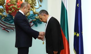 Виталий Москаленко е награден с орден „Мадарски конник“