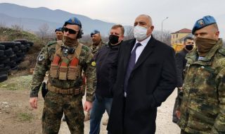 Борисов на инспекция в полигона Корен (ВИДЕО)