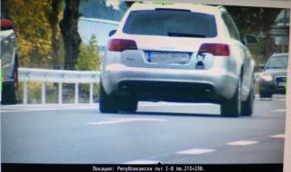 Засякоха джигит, "летял" с над 140 км/ч при ограничение от 60 км/ч