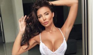 Вижте как Николета Лозанова сластно пие мляко само по... (СНИМКА)