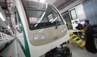 Представят новите мотриси за метрото