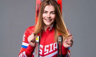 Красива руска ски бегачка плени феновете си с прекрасен кадър (СНИМКА)