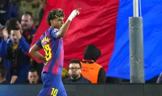 Ламин Ямал обясни защо играе с превързана ръка