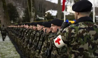 Швейцарският военен износ е намалял с 27% през 2023 г