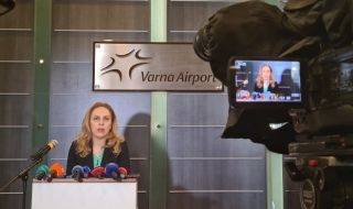 Николова във Варна: Изплатихме 3,5 млн. лв. на туроператори за чартърни полети