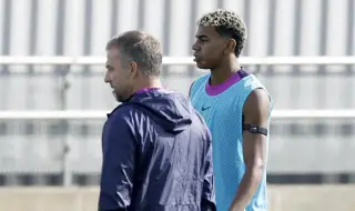 Треньорът на Барселона: Винаги се говори за Ламин Ямал, но аз винаги ще го защитавам